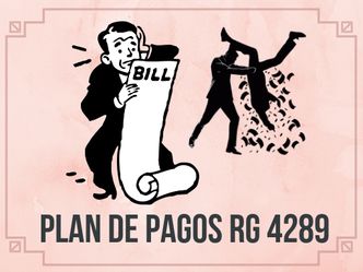 Plan de pagos RG 4289