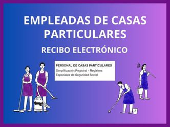 Casas particulares: recibo electrónico