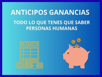 GANANCIAS PERSONAS: Anticipos 2026