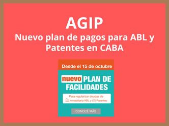 AGIP 2026: nuevo plan de pagos